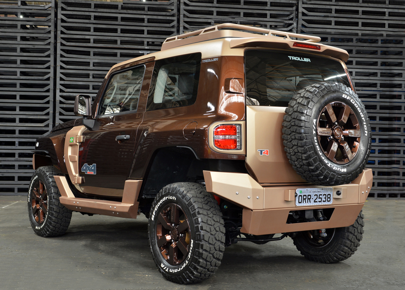 Illustration for article titled This Troller T4 Concept Is All Your Favorite Old-School SUVs, Plus Armor